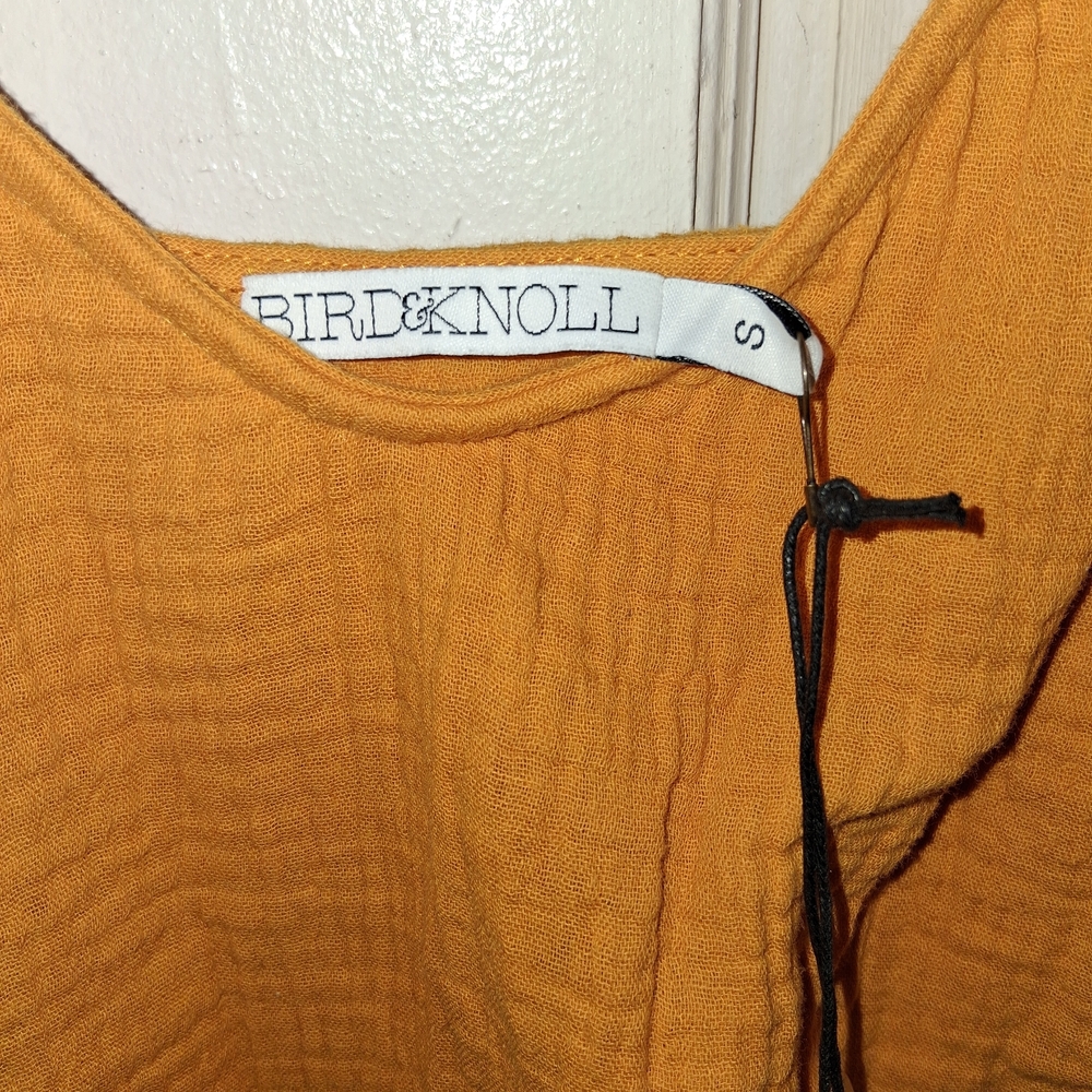 Bird & Knoll Women's Orange Jumpsuit